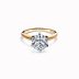 Engagement Ring in 18k Yellow Gold